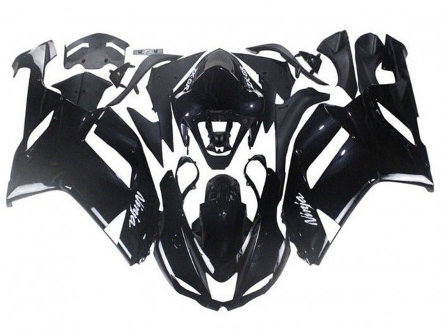 Compra Carenados Moto ABS Kawasaki ZX6R 2007-2008 - Negro Brillante