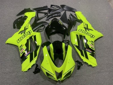 Compra Carenados Moto Kawasaki ZX6R 2007-2008 - Neon Amarillo Negro Icon