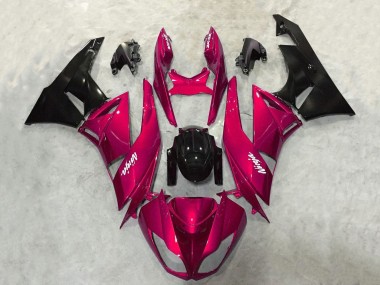 Compra Carenados Moto Kawasaki ZX6R 2009-2012 - Rojo Caramelo Negro Brillante