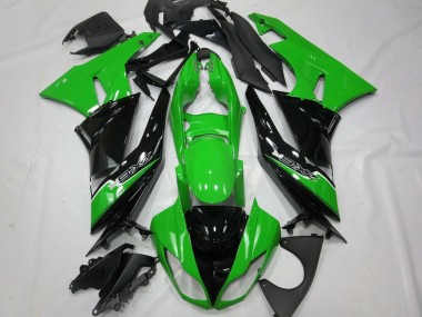 Compra Carenados Moto Kawasaki ZX6R 2009-2012 - Verde Negro Brillante Blanco