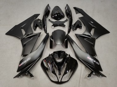 Compra Carenados Moto Kawasaki ZX6R 2009-2012 - Negro Mate Negro Brillante Blanco Rojo
