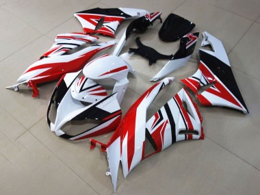 Compra Carenados Moto Kawasaki ZX6R 2009-2012 - Blanco Rojo Negro