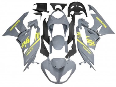 Compra Carenados Moto Kawasaki ZX6R 2009-2012 - Nardo Gris Amarillo
