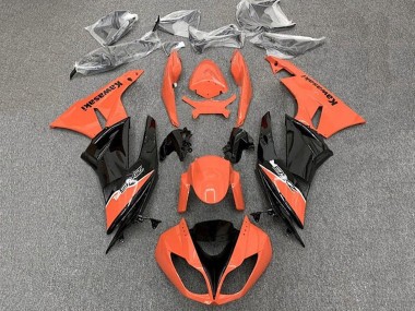 Compra Carenado Moto Kawasaki ZX6R 2009-2012 - Naranja Negro Brillante