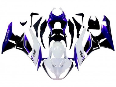 Compra Carenados Moto Kawasaki ZX6R 2009-2012 - Azul Blanco Negro