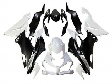 Compra Carenados Moto Kawasaki ZX6R 2019-2022 - Blanco Negro Mate