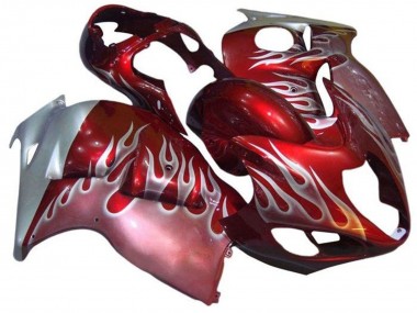 Compra Carenados Moto Suzuki GSXR1000 1996-2007 - Rojo Plata Llama