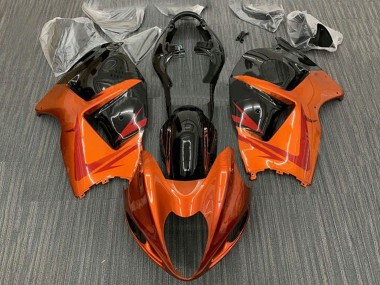 Compra Carenados Moto Suzuki GSXR1000 1996-2007 - Naranja Negro Rojo