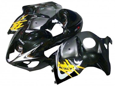 Compra Carenados Moto Suzuki GSXR1000 1996-2007 - Negro Brillante Plata Amarillo