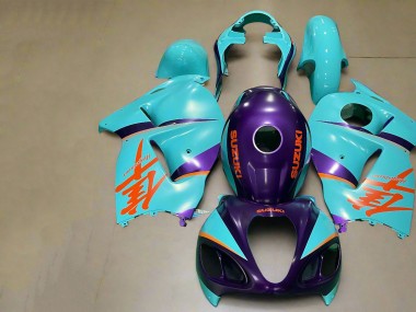 Compra Carenados Moto Suzuki GSXR1000 1996-2007 - Púrpura Mate Naranja Azul