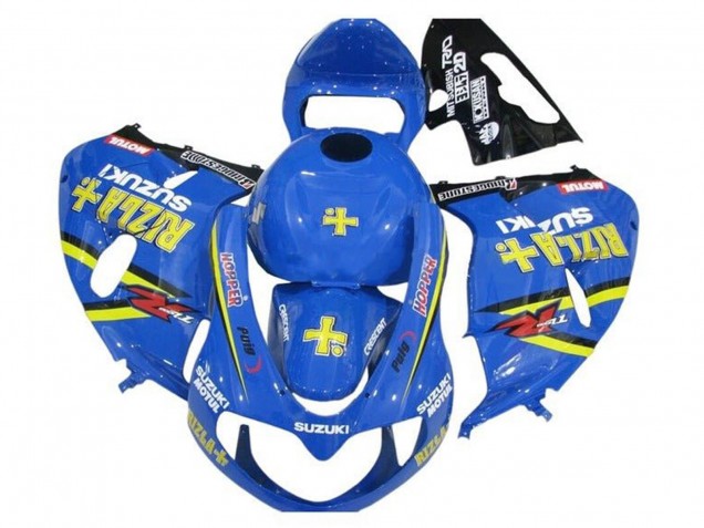 Compra Carenados Moto Suzuki TL1000R 1998-2003 - Azul Amarillo Negro Rizla Hopper Motul
