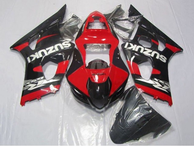 Compra Carenados Moto Suzuki GSXR 1000 2003-2004 - Rojo Negro Plata