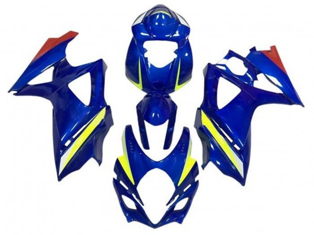 Compra Carenados Moto Suzuki GSXR 1000 2005-2006 - Azul Amarillo Rojo