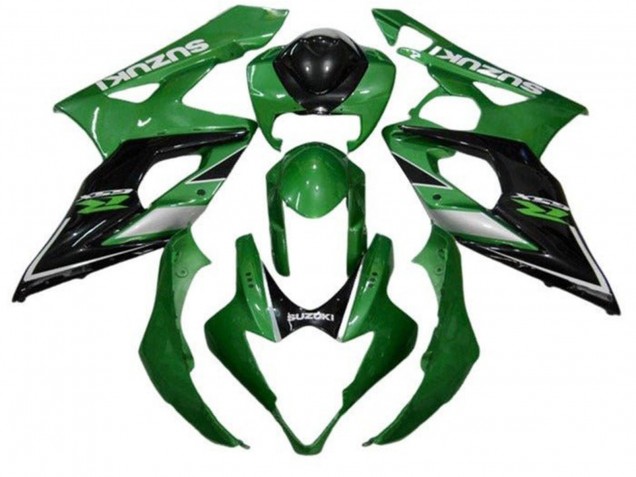 Compra Carenados Moto Suzuki GSXR 1000 2005-2006 - Verde Negro Plata