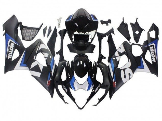 Compra Carenados Moto Suzuki GSXR 1000 2005-2006 - Negro Mate Azul Blanco