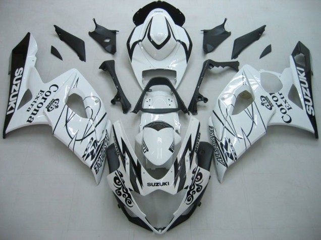 Compra Carenados Moto Suzuki GSXR 1000 2005-2006 - Blanco Negro Alstare Corona