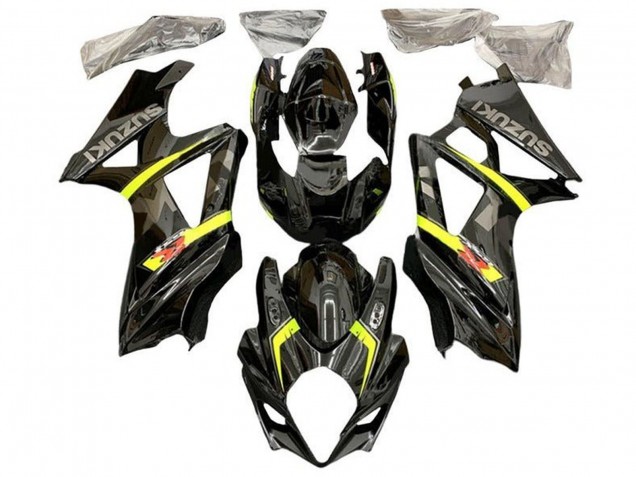 Compra Carenados Moto Suzuki GSXR 1000 2007-2008 - Negro Amarillo Rojo Gris