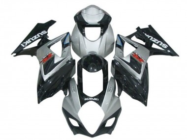 Compra Carenados Moto Suzuki GSXR 1000 2007-2008 - Gris Negro Brillante Rojo Blanco