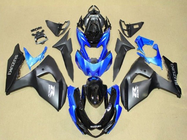 Compra Carenados Moto Suzuki GSXR 1000 2009-2016 - Negro Mate Azul Negro Brillante Gris