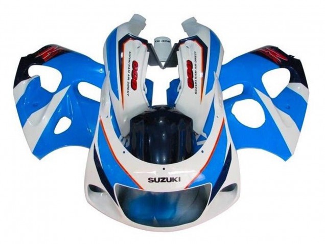 Compra Carenados Moto Suzuki GSXR 600 / GSXR 750 1996-2000 - Azul Blanco Rojo