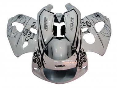Compra Carenados Moto Suzuki GSXR 600 / GSXR 750 1996-2000 - Blanco Negro Corona Extra