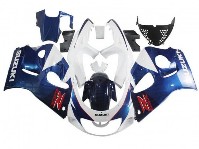 Compra Carenados Moto Suzuki GSXR 600 / GSXR 750 1996-2000 - Blanco Azul Rojo