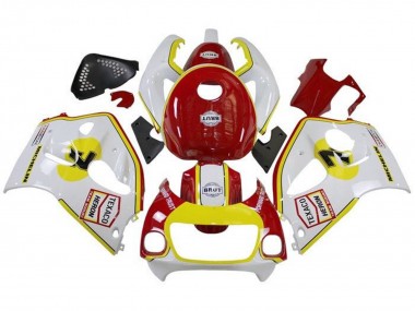 Compra Carenados Moto Suzuki GSXR 600 / GSXR 750 1996-2000 - Blanco Rojo Amarillo Texaco