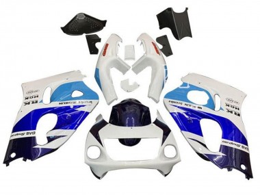 Compra Carenados Moto Suzuki GSXR 600 / GSXR 750 1996-2000 - Blanco Triple Azul