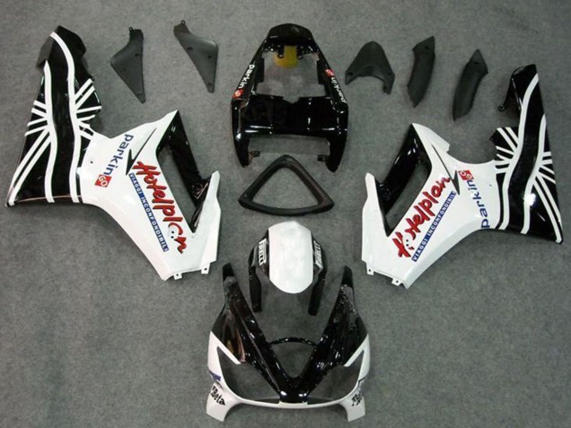Compra Kits Carenado Moto Triumph Daytona 675 Triple 2006-2008 - Blanco Negro Brillante
