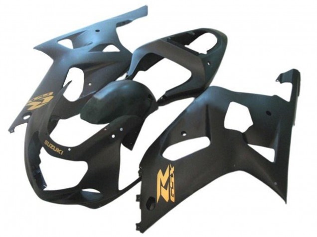 Compra Carenados Moto Suzuki GSXR 600 / GSXR 750 2001-2003 - Negro Mate Oro