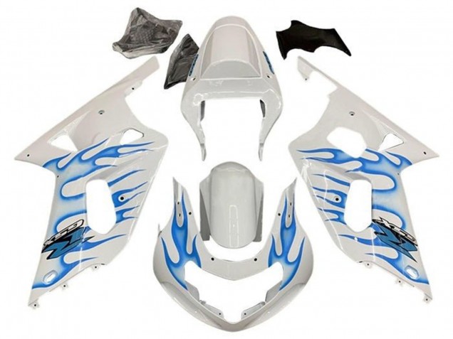 Compra Carenados Moto Suzuki GSXR 600 / GSXR 750 2001-2003 - Blanco Azul Llama