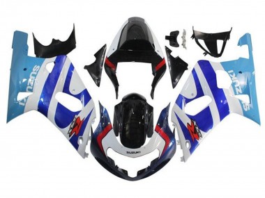 Compra Carenados Moto Suzuki GSXR 600 / GSXR 750 2001-2003 - Blanco Triple Azul Negro Brillante Rojo