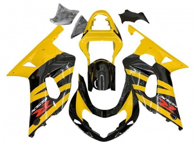 Compra Carenados Moto Suzuki GSXR 600 / GSXR 750 2001-2003 - Amarillo Negro Raya Rojo