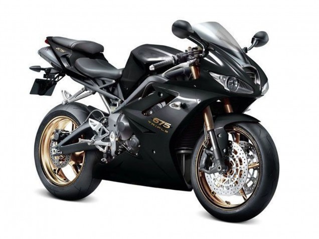 Compra Carenados Moto Triumph Daytona 675 Triple 2009-2012 - Negro Brillante