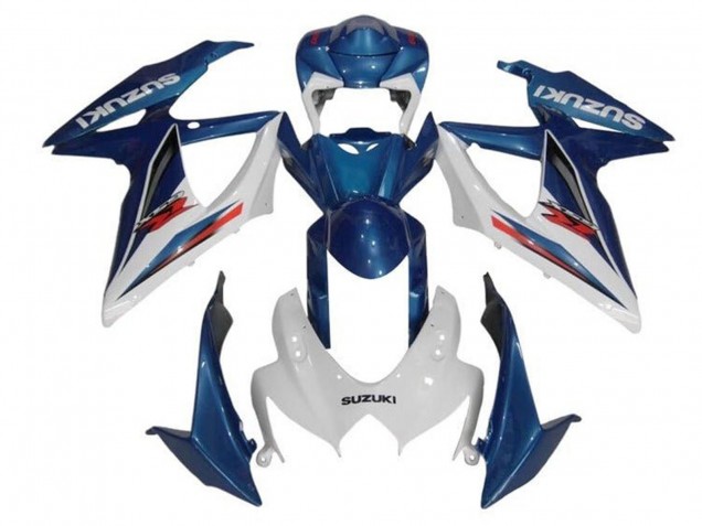 Compra Carenados Moto Suzuki GSXR 600 / GSXR 750 2008-2010 - Azul Blanco Rojo