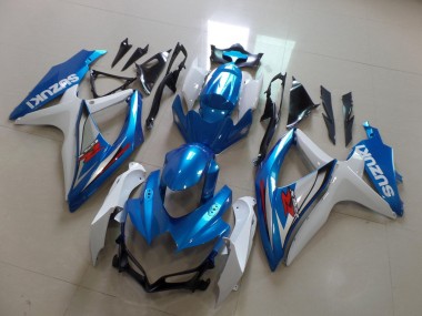 Compra Carenado Moto Suzuki GSXR 600 / GSXR 750 2008-2010 - Blanco Azul Claro Rojo
