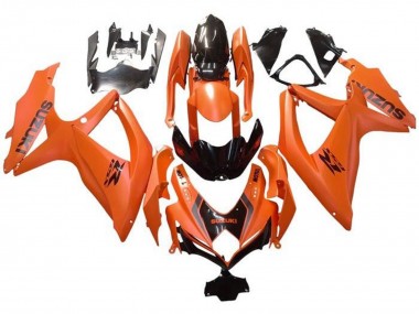 Compra Carenados Moto Suzuki GSXR 600 / GSXR 750 2008-2010 - Naranja Negro Brillante Calcomanía