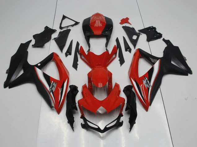 Compra Carenados Moto Suzuki GSXR 600 / GSXR 750 2008-2010 - Rojo Negro Blanco Plata