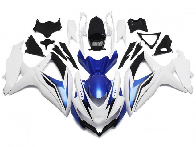 Compra Carenado Moto Suzuki GSXR 600 / GSXR 750 2008-2010 - Blanco Azul Negro