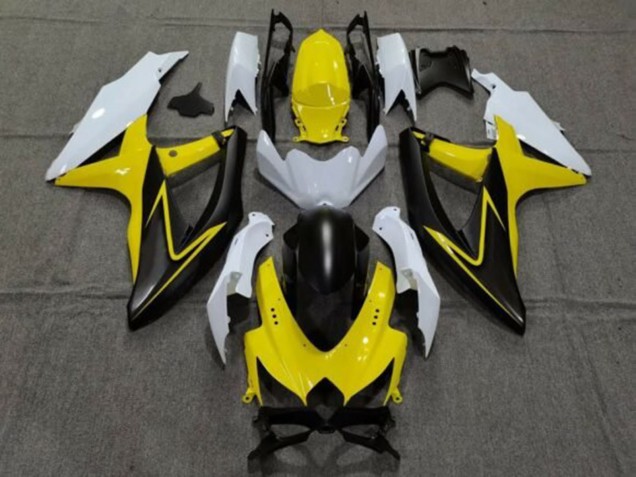 Compra Carenados Moto Suzuki GSXR 600 / GSXR 750 2008-2010 - Blanco Amarillo Gris Negro