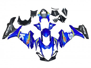 Compra Carenados Moto Suzuki GSXR 600 / GSXR 750 2011-2024 - Blanco Azul Amarillo Negro