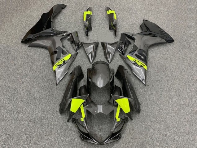 Compra Carenados Moto Suzuki GSXR 600 / GSXR 750 2011-2024 - Gris Negro Neon Amarillo