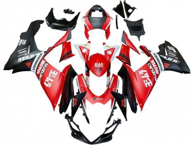 Compra Carenados Moto Suzuki GSXR 600 / GSXR 750 2011-2024 - Rojo Blanco Negro Motul
