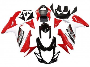 Compra Carenado Moto Suzuki GSXR 600 / GSXR 750 2011-2024 - Rojo Blanco Negro