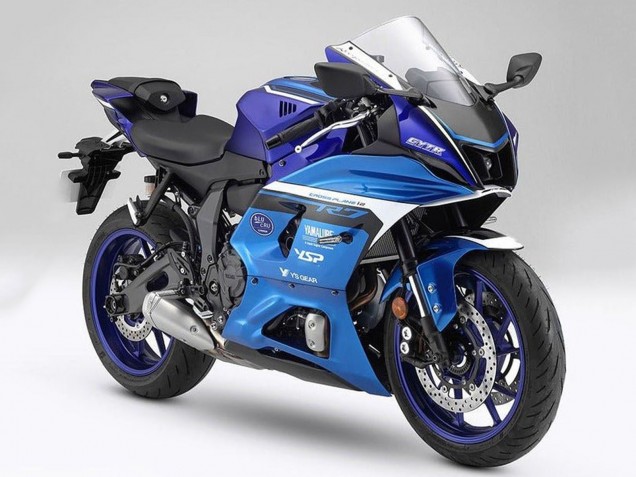 Compra Carenados Moto Yamaha YZF R7 2021-2024 - Azul Mate Azul Mate Claro