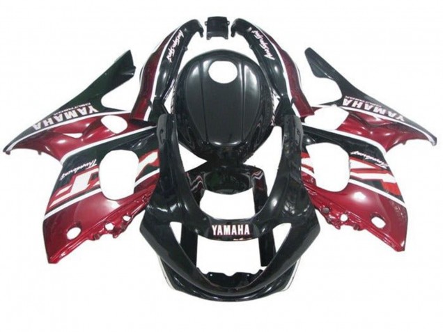 Compra Carenados Moto Yamaha YZF600R Thundercat 1996-2007 - Negro Rojo Oscuro Blanco