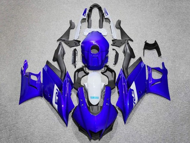 Compra Carenados Moto Yamaha YZF R3/R25 2019-2021 - Azul Blanco Negro Mate