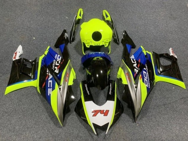 Compra Carenados Moto Yamaha YZF R3/R25 2019-2021 - Neon Amarillo Blanco Azul Negro 74