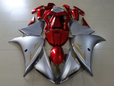 Compra Carenados Moto Yamaha YZF 1000 R1 2009-2011 - Plata Rojo