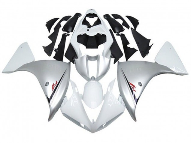 Compra Carenados Moto Yamaha YZF 1000 R1 2009-2011 - Blanco Plata Negro